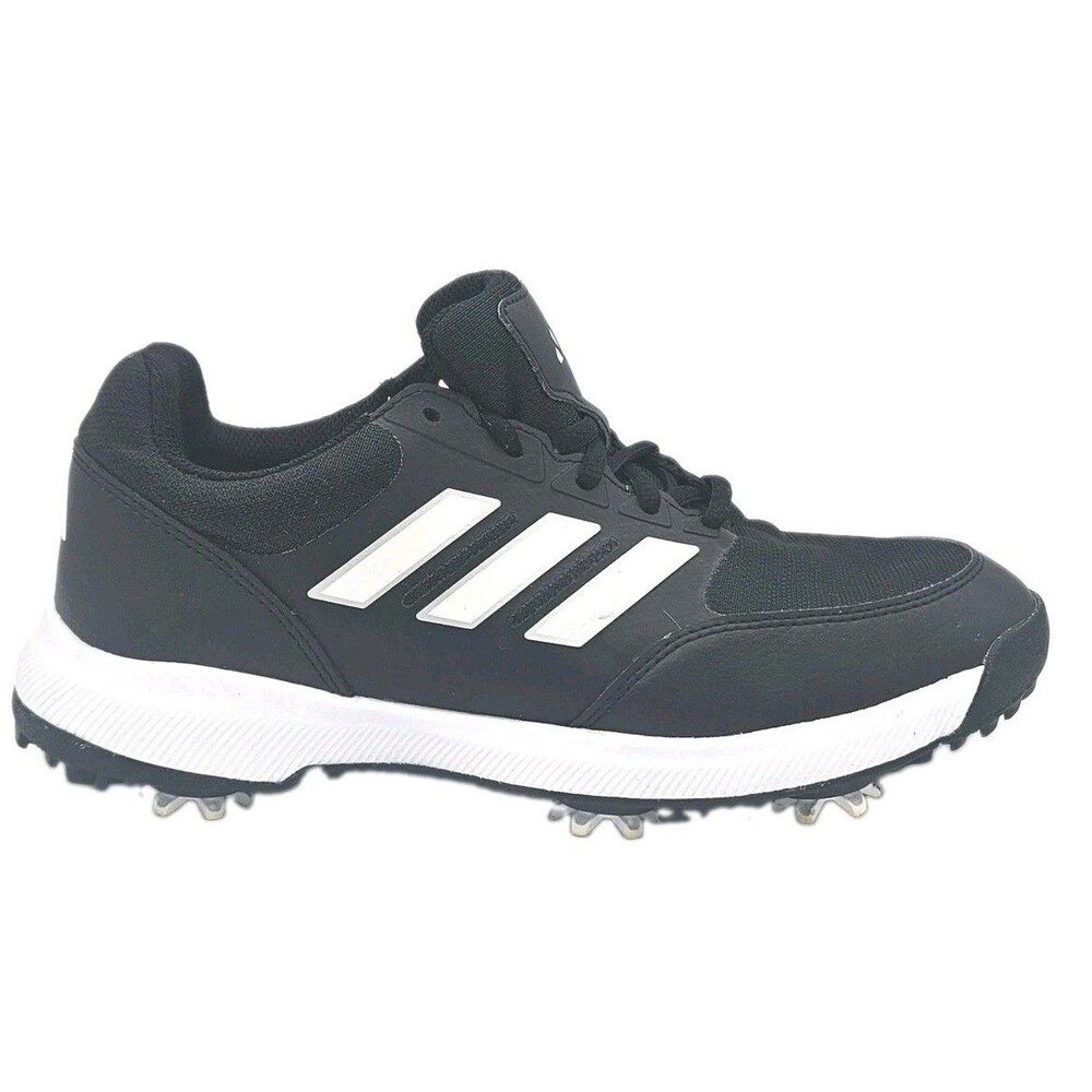 adidas Tech Response 3.0 Women's Golf Shoes Black White Spiked US 7.5
